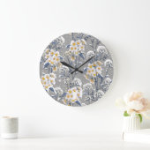 Winterbloesem: Delicaat bloemmotief Grote Klok (Huis)