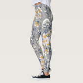 Winterbloesem: Delicaat bloemmotief Leggings (Links)