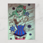 winterblues briefkaart (Voorkant)