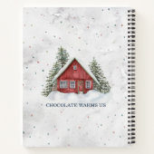 Winterboek Drinken Recipe Book Notitieboek (Achterkant)