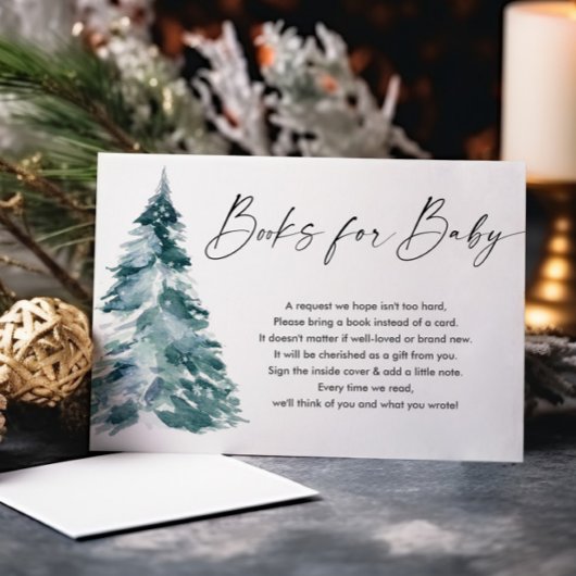 Winterboeken voor baby genderneutraal boekverzoek informatiekaartje