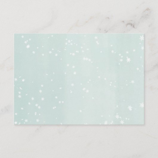 Winterboeken voor baby genderneutraal boekverzoek informatiekaartje (Achterkant)