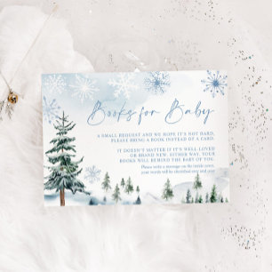 Winterboeken voor Baby Kaart