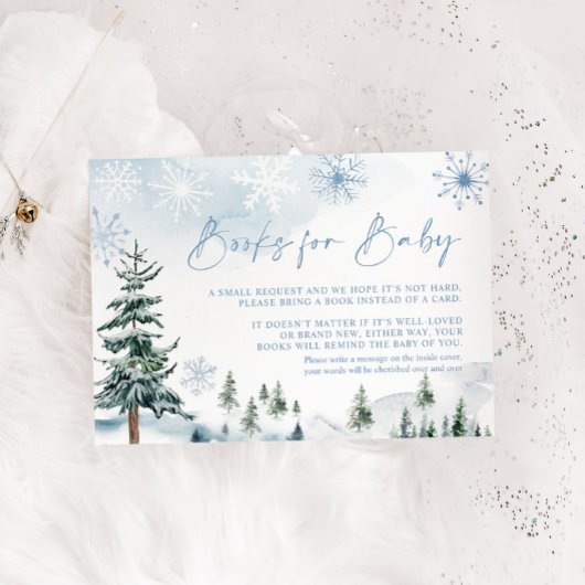 Winterboeken voor Baby Kaart