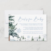 Winterboeken voor Baby Kaart Notitiekaartje (Voorkant)