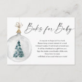 Winterboeken voor een genderneutraal boekverzoek informatiekaartje (Voorkant)