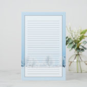 WinterBoerderij Briefpapier (Staand voorkant)