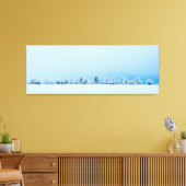 WinterBoerderij Canvas Afdruk (Insitu (Woonkamer))