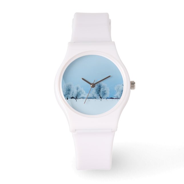 WinterBoerderij Horloge (Voorkant)