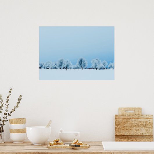 WinterBoerderij Poster (Keuken)