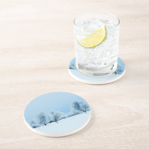 WinterBoerderij Zandsteen Onderzetter