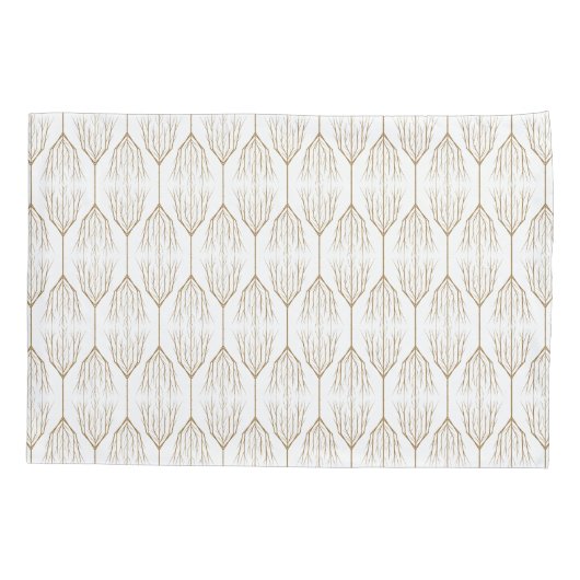 Winterbomen (2 maten) kussensloop (Achterkant-Links)