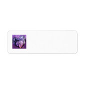 Winterbomen Adresetiketten Etiket (Voorkant)