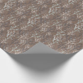 Winterbomen Bossen Winterbomen Cadeaupapier (Hoek)