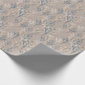 Winterbomen Bossen Winterbomen Cadeaupapier (Hoek)