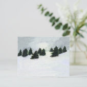 Winterbomen Briefkaart (Staand voorkant)