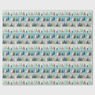 Winterbomen Cadeaupapier