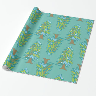Winterbomen Cadeaupapier