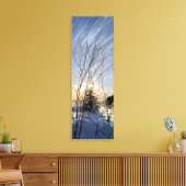 winterbomen canvas afdruk (Insitu (Woonkamer))