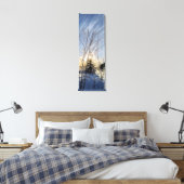 winterbomen canvas afdruk (Insitu (Slaapkamer))