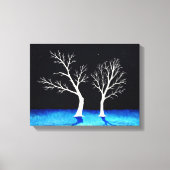 Winterbomen – Canvas Print (Voorkant)