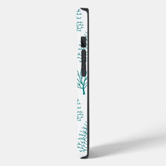 Winterbomen Case-Mate iPhone Case (Achterkant / Links)