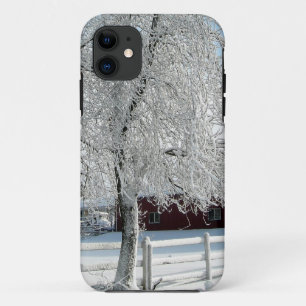 Winterbomen iPhone 11 Hoesje