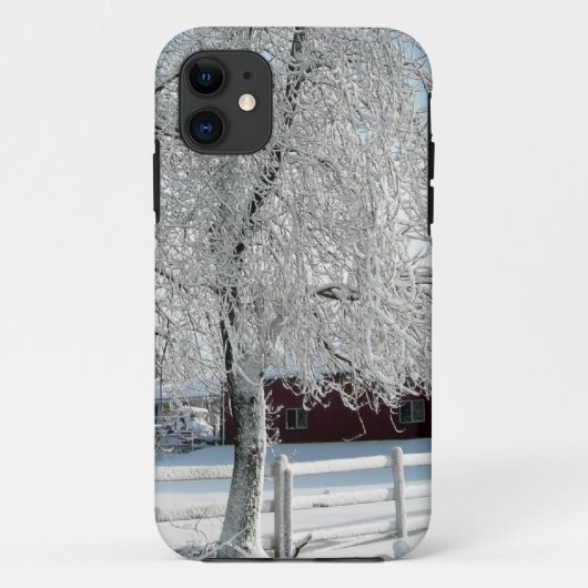 Winterbomen Case-Mate iPhone Case (Achterkant)