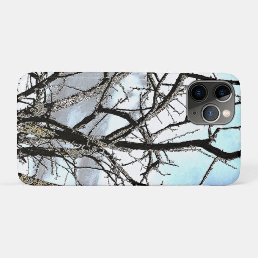 WINTERBOMEN Case-Mate iPhone CASE (Achterkant (horizontaal))