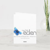 "Winterbomen" fine art kaart (Achterkant)