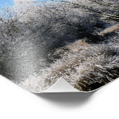 WINTERBOMEN FOTO AFDRUK (Hoek)