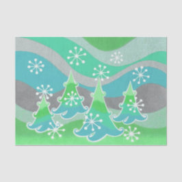 Winterbomen Groenboek Tissuepapier