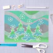 Winterbomen Groenboek Tissuepapier (Craft)