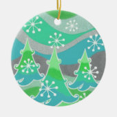 Winterbomen Groene ornament (Voorkant)