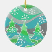 Winterbomen Groene ornament (Achterkant)