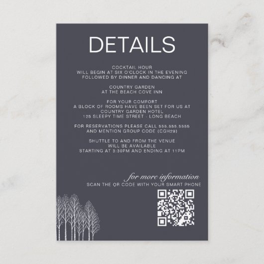 Winterbomen Informatiekaartje (Voorkant)