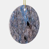 WINTERBOMEN KERAMISCH ORNAMENT (Rechts)