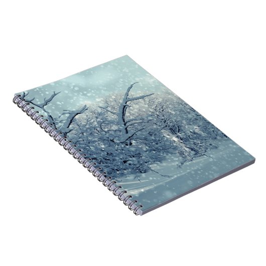 Winterbomen Landschap Notitieboek (Rechterzijde)