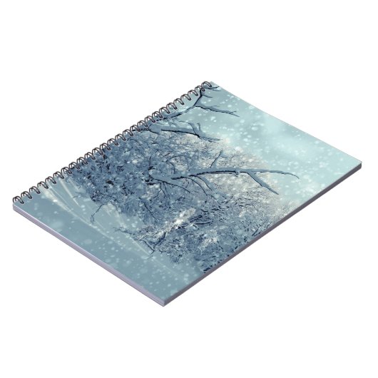 Winterbomen Landschap Notitieboek (Linkerzijde)