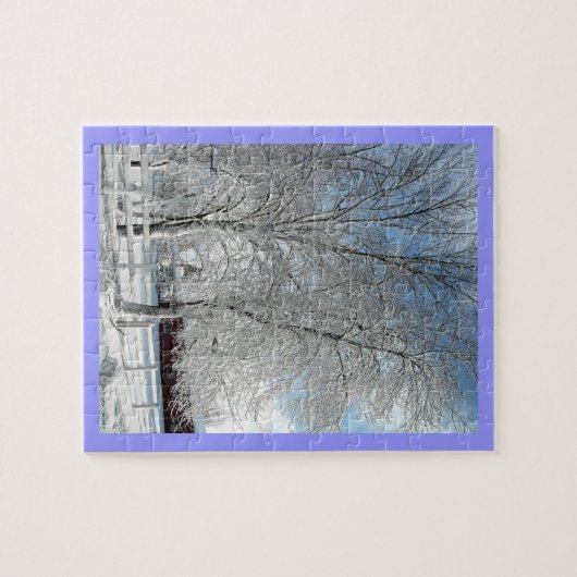 Winterbomen Legpuzzel (Horizontaal)