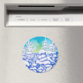 Winterbomen Magneet (Insitu (Vaatwasser))