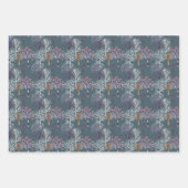 Winterbomen Modern Botanische Waterverf Patroon Inpakpapier Vel (Voorkant 2)