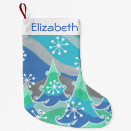 Winterbomen Naam stocker Kleine Kerstsok