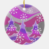 Winterbomen Paars ornament (Achterkant)