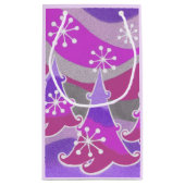 Winterbomen Paarse cadeautas klein (Achterkant)