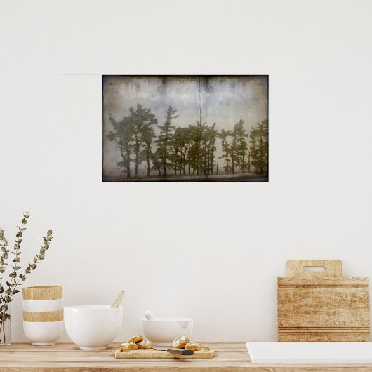 Winterbomen Poster (Keuken)