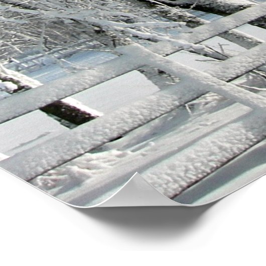 Winterbomen Poster (Hoek)