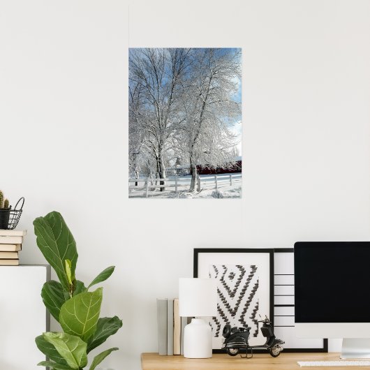 Winterbomen Poster (Thuiskantoor)