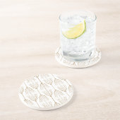 Winterbomen Sandstone-Onderzetters Zandsteen Onderzetter (Zijkant)