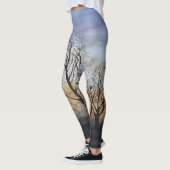 Winterbomen schilderen door Leggings van MirandaPA (Links)